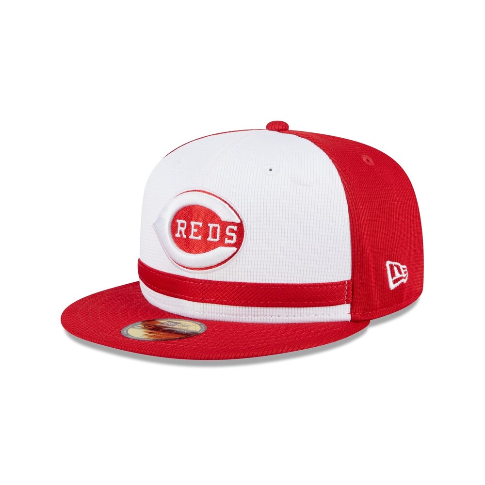 New Era Cincinnati Reds 2025 Batting Practice 59FIFTY Fitted - Size 7 3/8